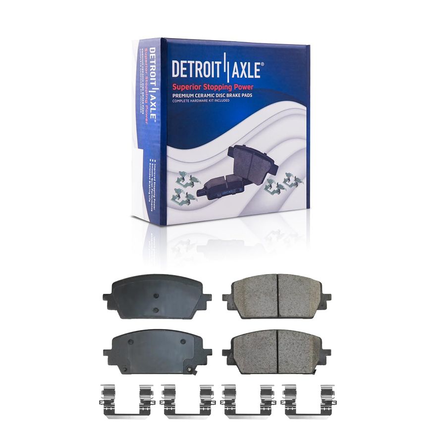 Front Ceramic Brake Pad - P-2393 x2