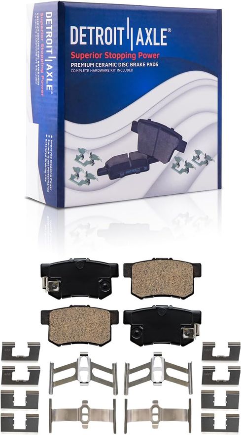 Rear Ceramic Brake Pad - P-537x2