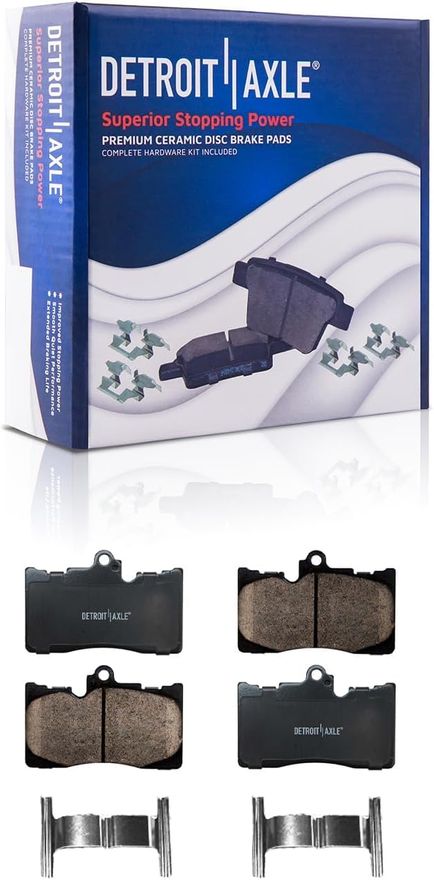 Front Ceramic Brake Pad - P-1118 x2