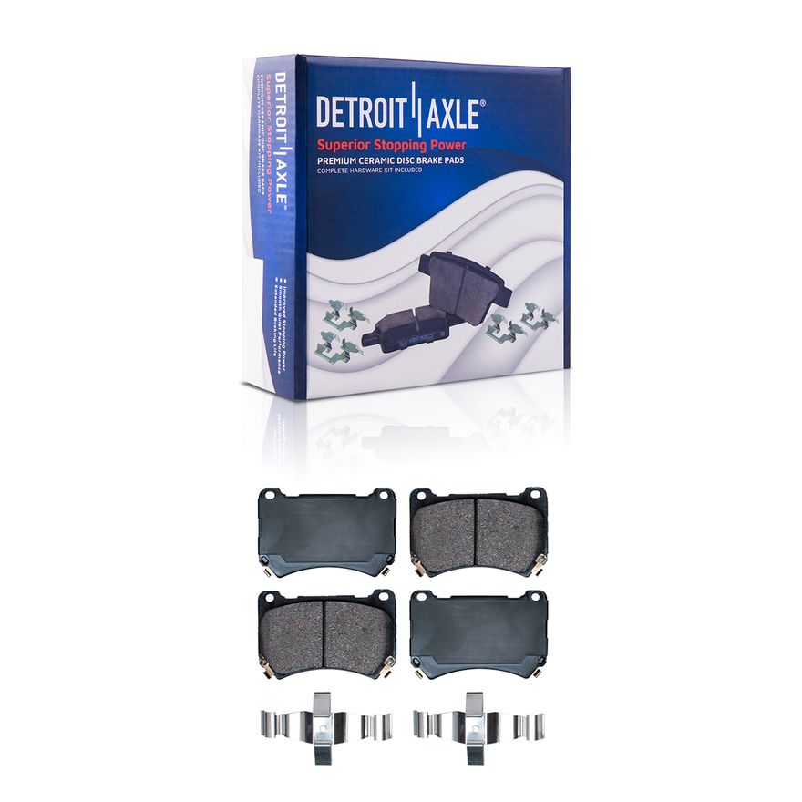 Front Ceramic Brake Pad - P-1396 x2
