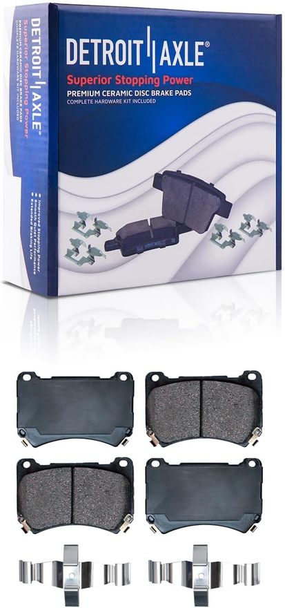 Front Ceramic Brake Pad - P-1396 x2