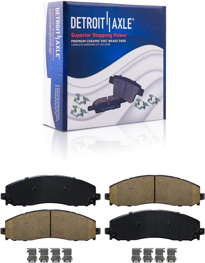 Rear Ceramic Brake Pad - P-1691 x2