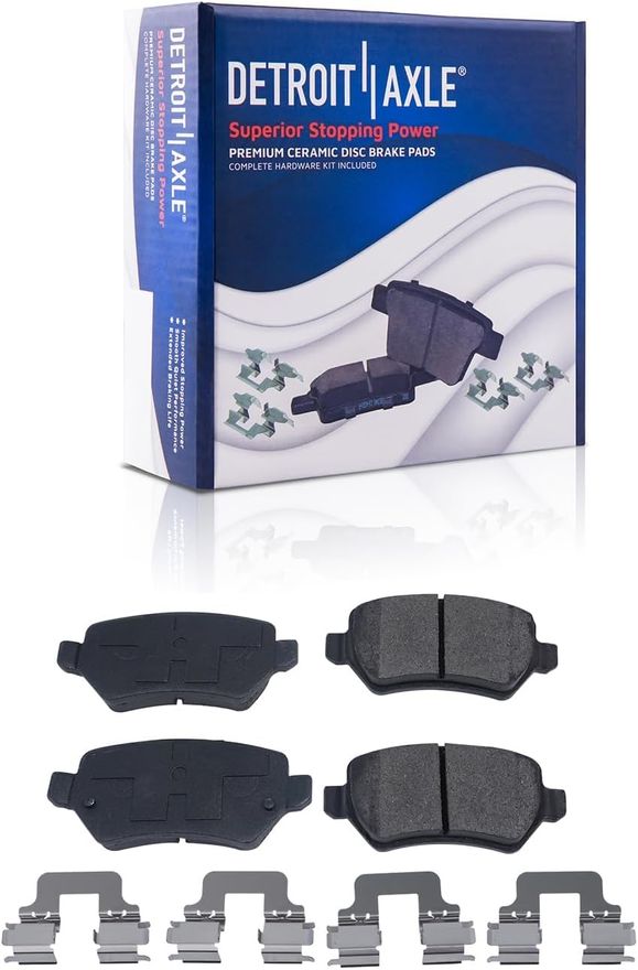 Rear Ceramic Brake Pad - P-1362 x2