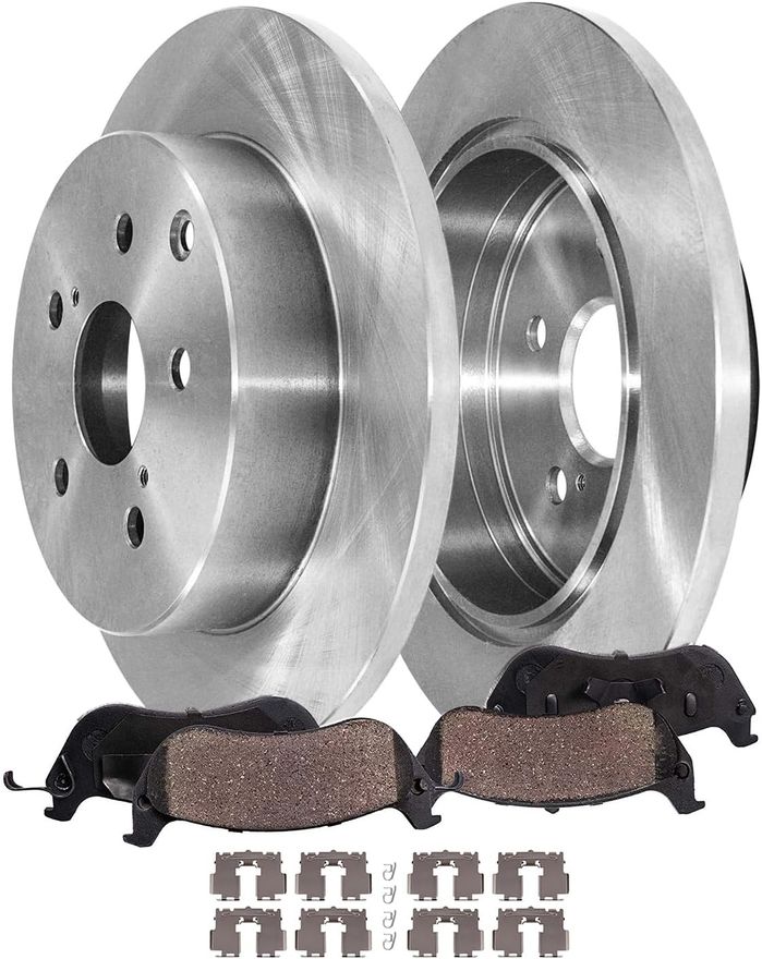 Main Image - Rear Disc Rotors Brake Pads Kit