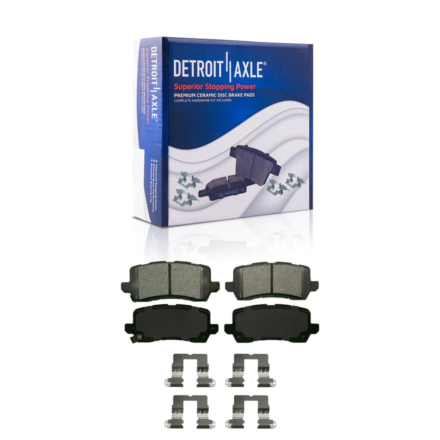 Rear Ceramic Brake Pad - P-1954 x2