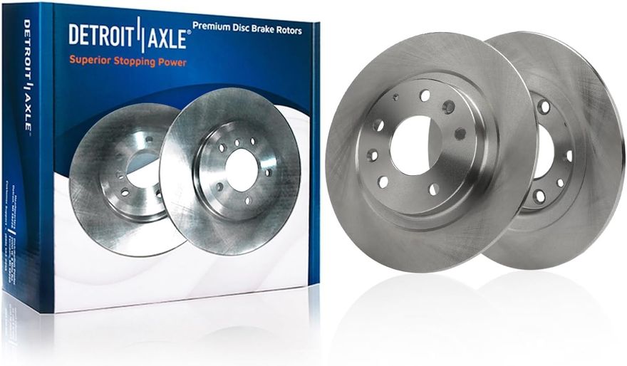 Rear Disc Brake Rotor - R-800163 x2