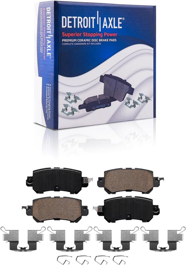 Rear Ceramic Brake Pad - P-1624 x2