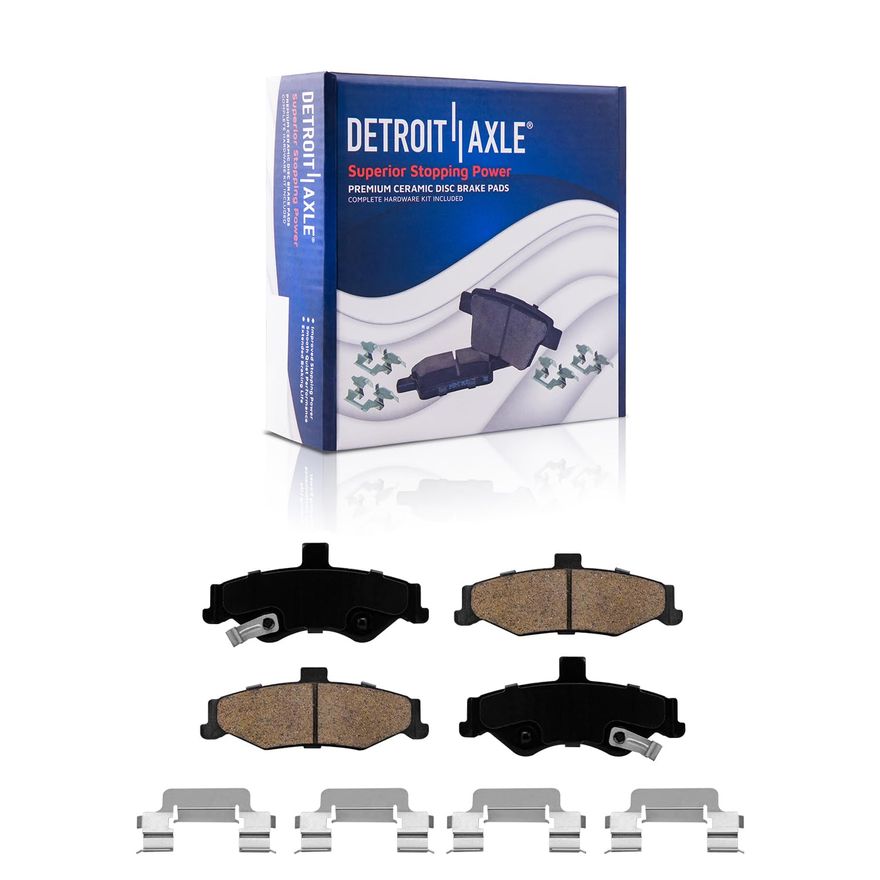 Rear Ceramic Brake Pad - P-750 x2