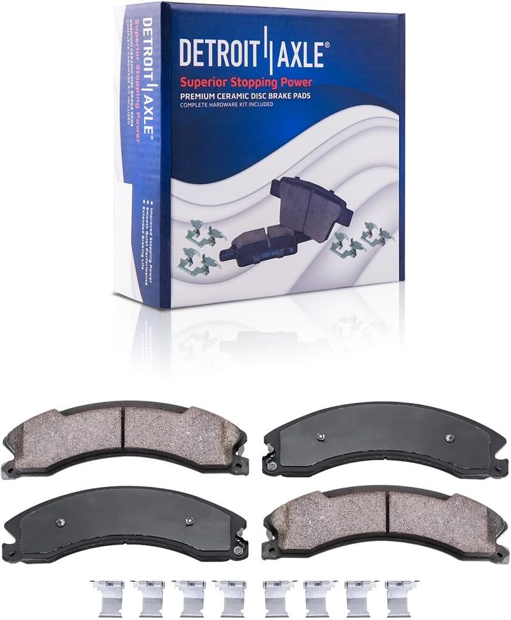 Rear Ceramic Brake Pad - P-1565A x2