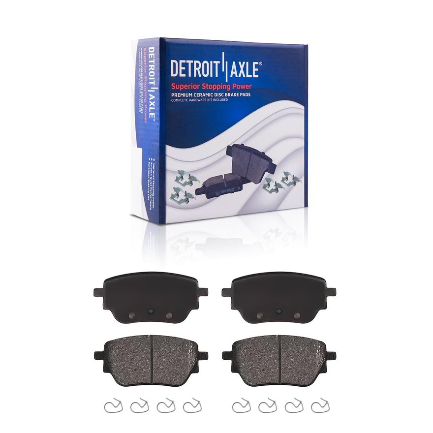 Rear Ceramic Brake Pad - P-2207 x2
