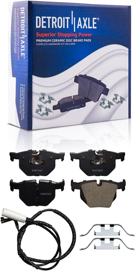Rear Ceramic Brake Pad - P-1170 x2