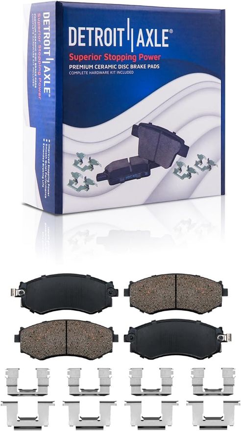 Front Ceramic Brake Pad - P-485 x2
