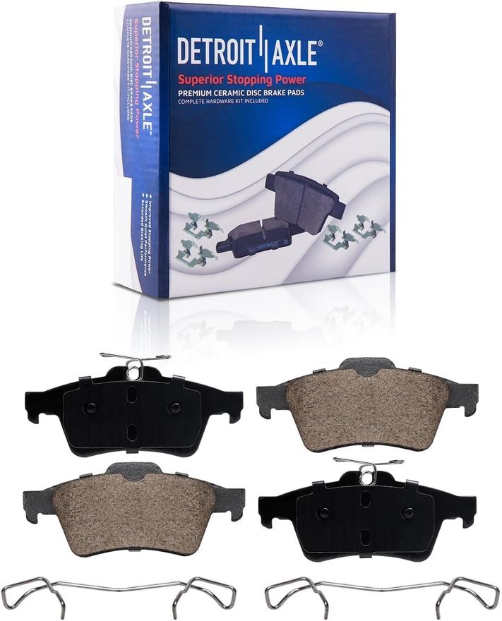 Rear Ceramic Brake Pad - P-1095 x2