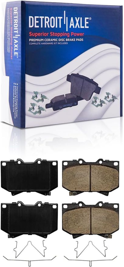 Front Ceramic Brake Pad - P-812 x2