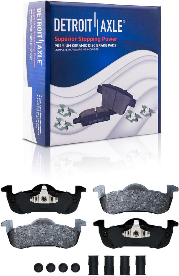 Rear Ceramic Brake Pad - P-1279 x2