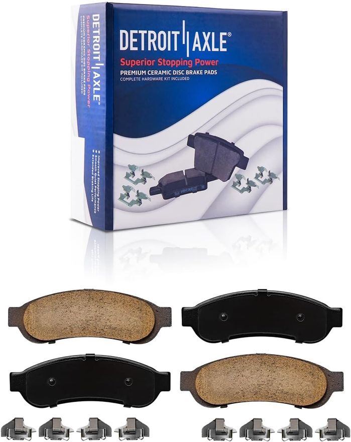 Rear Ceramic Brake Pad - P-1067 x2