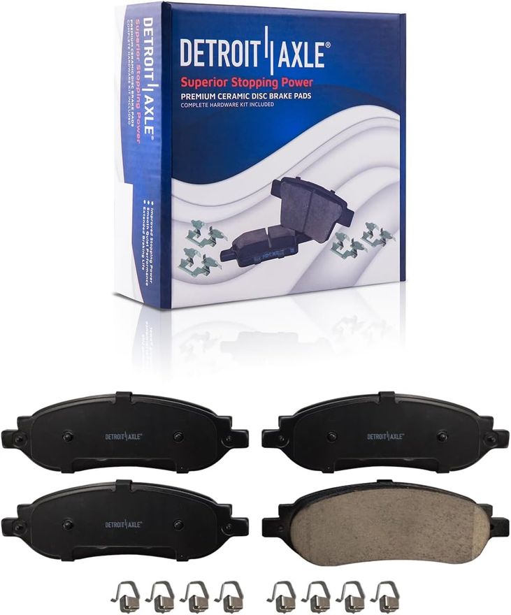 Rear Ceramic Brake Pad - P-1068 x2