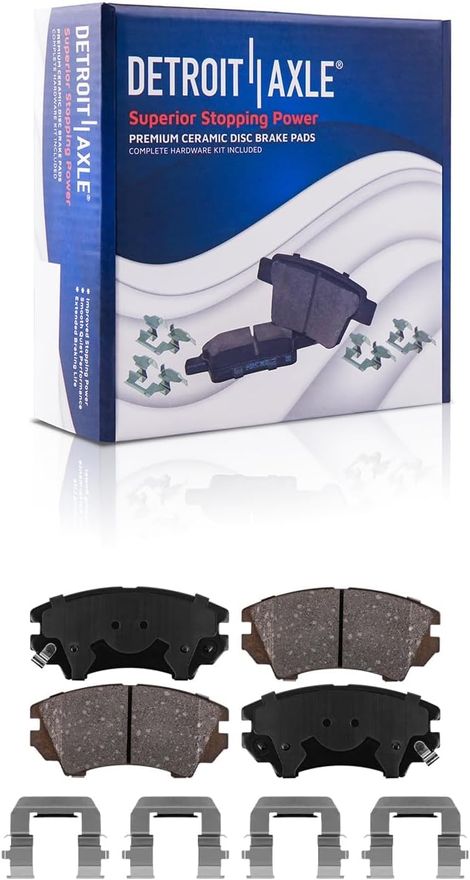Front Ceramic Brake Pad - P-1404 x2