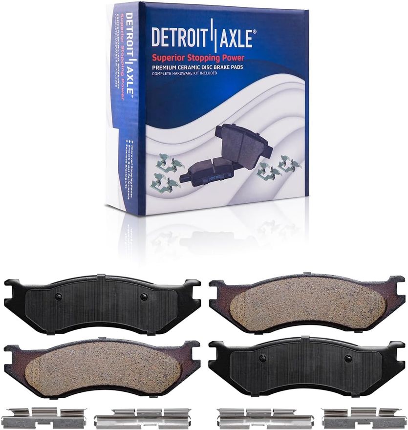 Front Ceramic Brake Pad - P-966 x2
