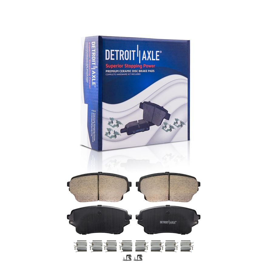 Front Ceramic Brake Pad - P-1105 x2