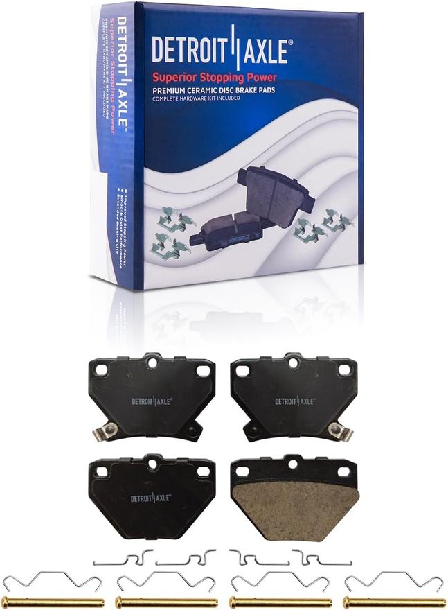 Rear Ceramic Brake Pad - P-823 x2
