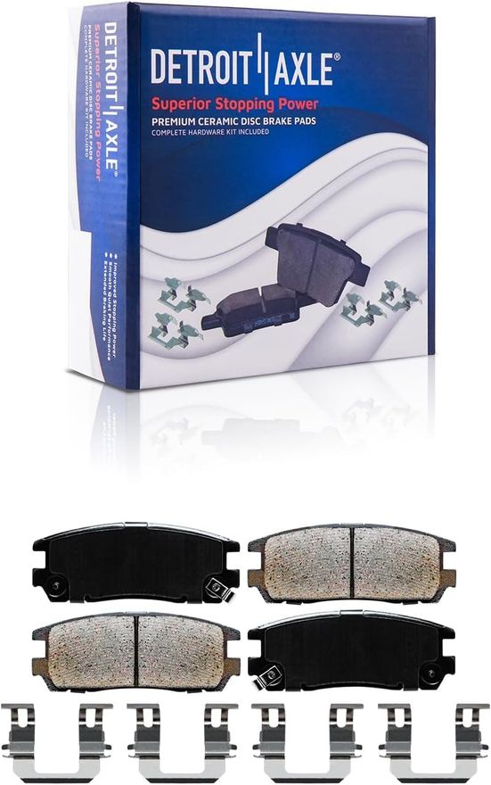 Rear Ceramic Brake Pad - P-580 x2