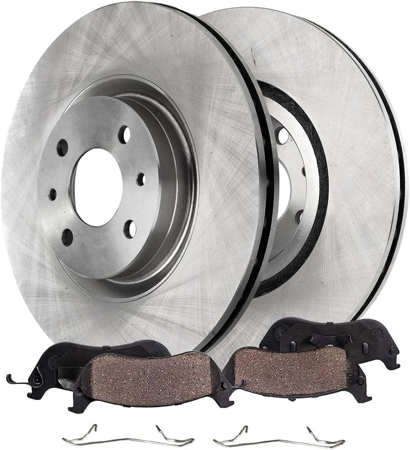 Main Image - Front Disc Rotors Brake Pads