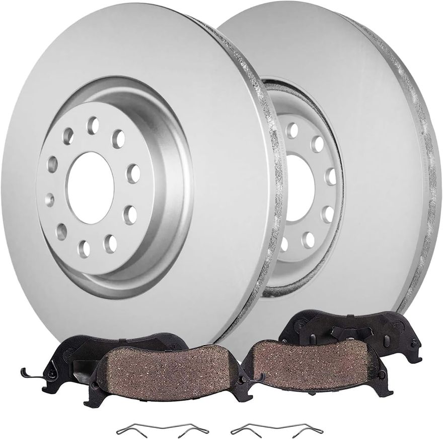 Main Image - Front Disc Rotors Brake Pads