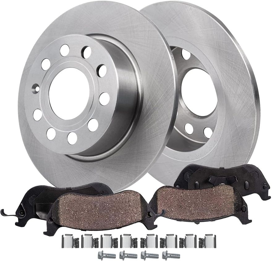 Main Image - Rear Rotors Brake Pads Kit