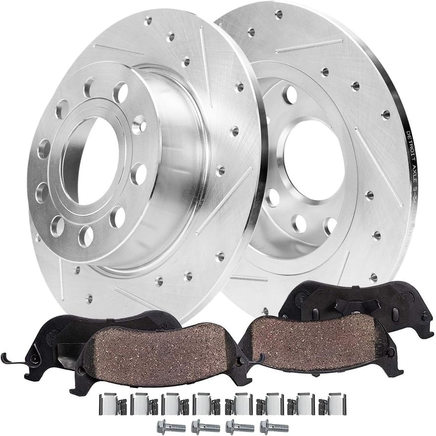 Main Image - Rear Rotors Brake Pads Kit