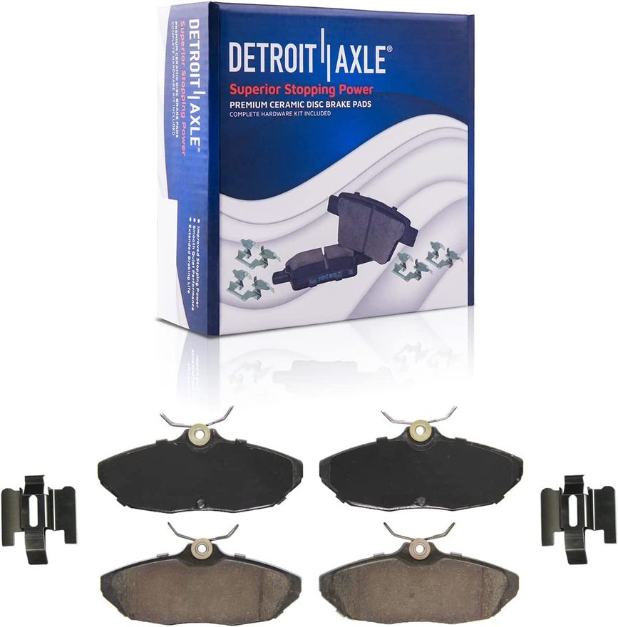 Rear Ceramic Brake Pads - P-599 x2