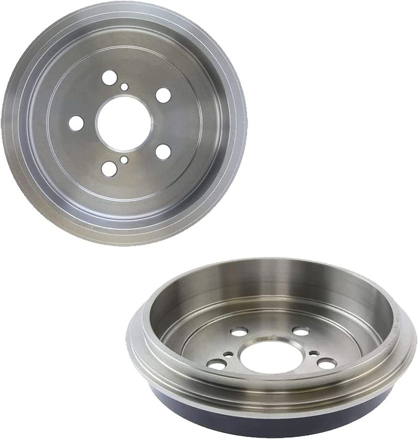 Rear Brake Drums - DR-80092 x2