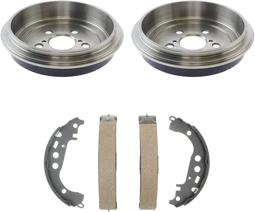 Main Image - Rear Brake Drums Shoes