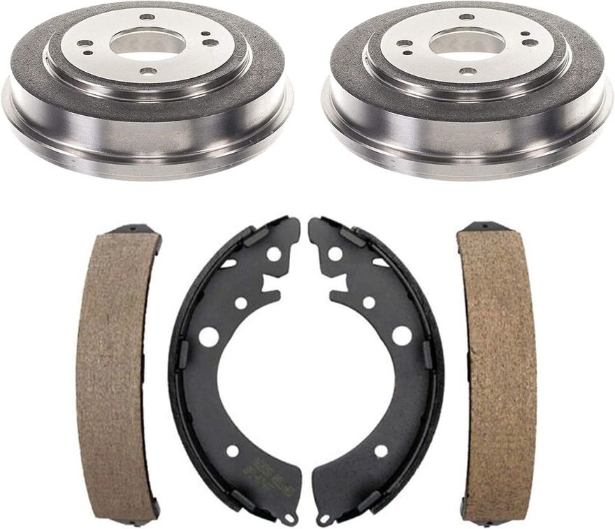 Main Image - Rear Brake Drums Shoes