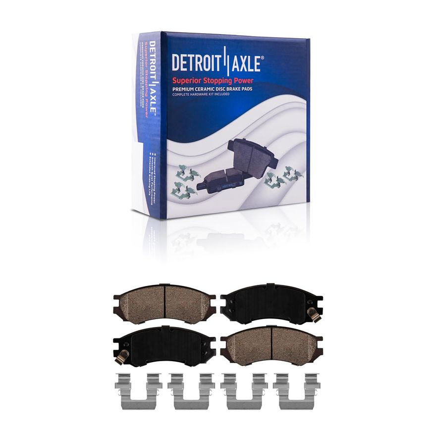 Front Ceramic Brake Pads - P-507 x2