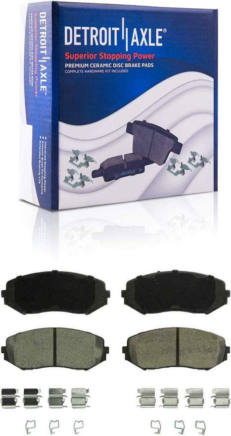 Front Ceramic Brake Pads - P-1188 x2