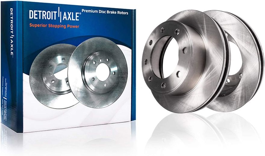 Front Brake Rotors - R-55191 x2