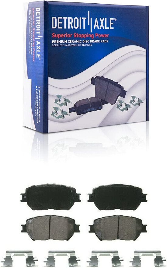 Front Ceramic Brake Pads - P-722 x2