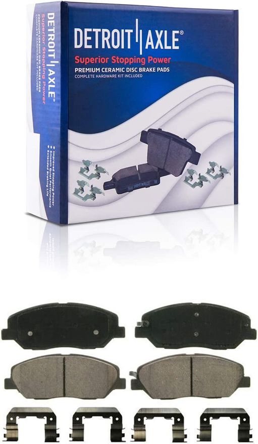 Front Ceramic Brake Pad - P-1202 x2