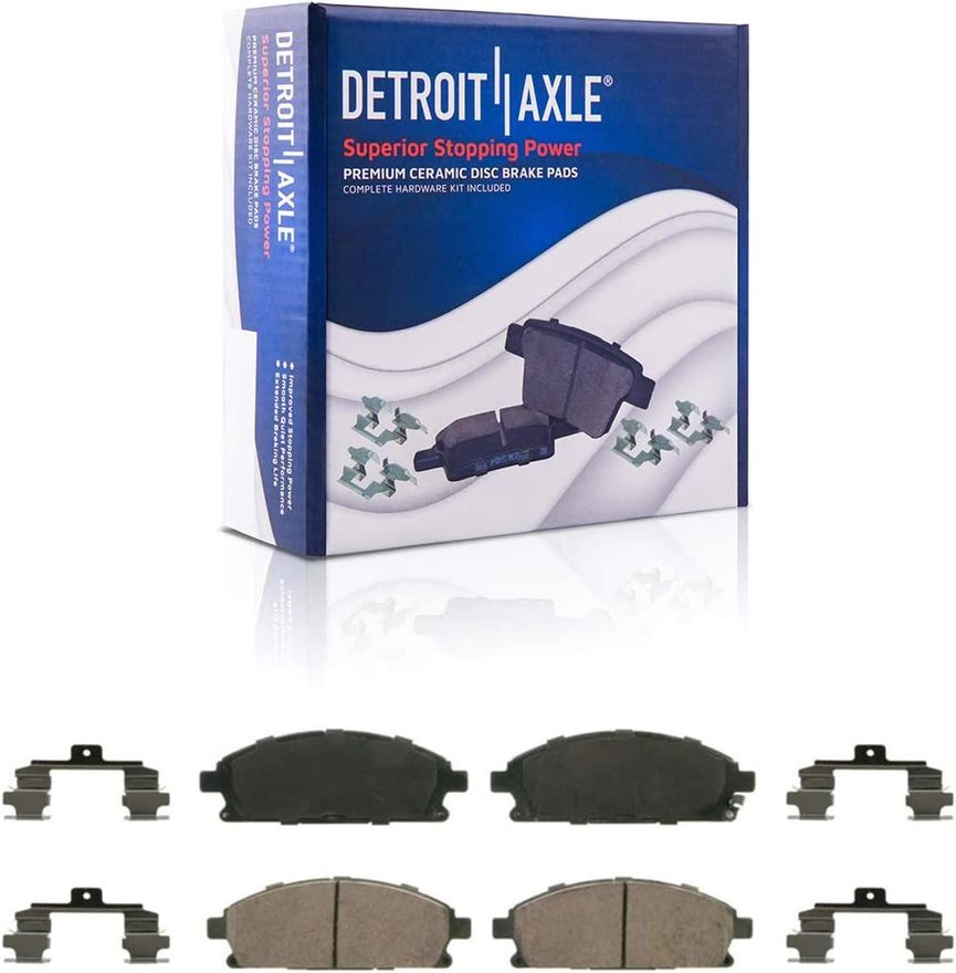 Front Brake Pads - P-855 x2