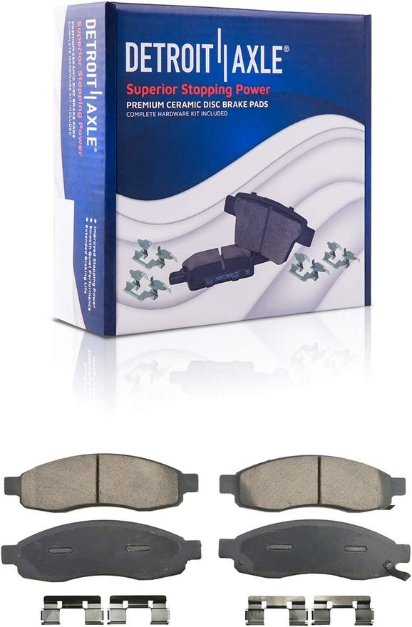 Front Ceramic Brake Pad - P-1015 x2