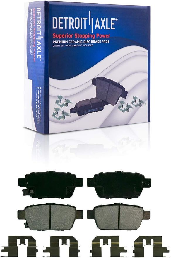 Rear Ceramic Brake Pad - P-1103 x2