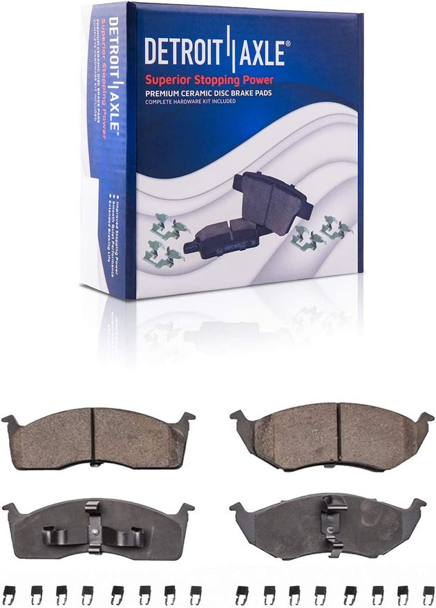 Front Ceramic Brake Pads - P-591 x2