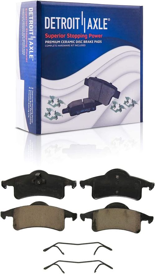 Rear Ceramic Brake Pad - P-791 x2