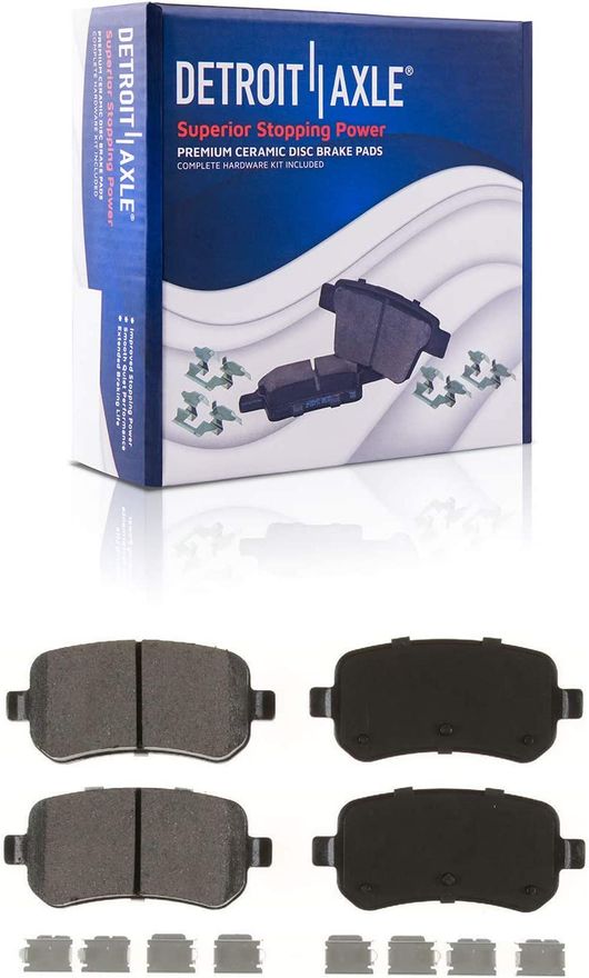 Rear Ceramic Brake Pad - P-1021 x2