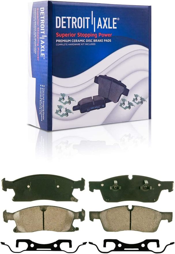 Front Ceramic Brake Pad - P-1455 x2