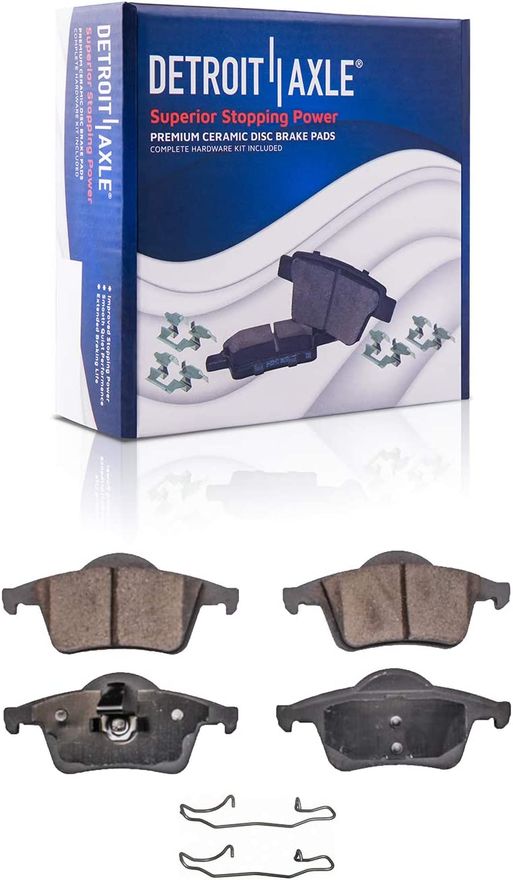 Rear Ceramic Brake Pads - P-795 x2