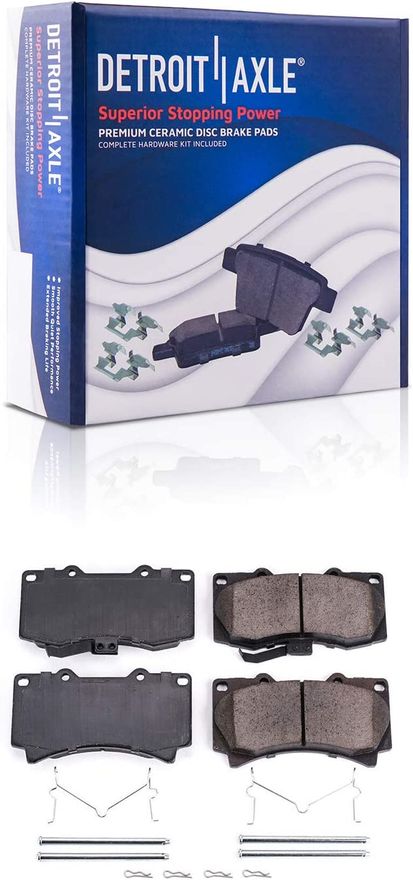 Front Ceramic Brake Pad - P-1119 x2