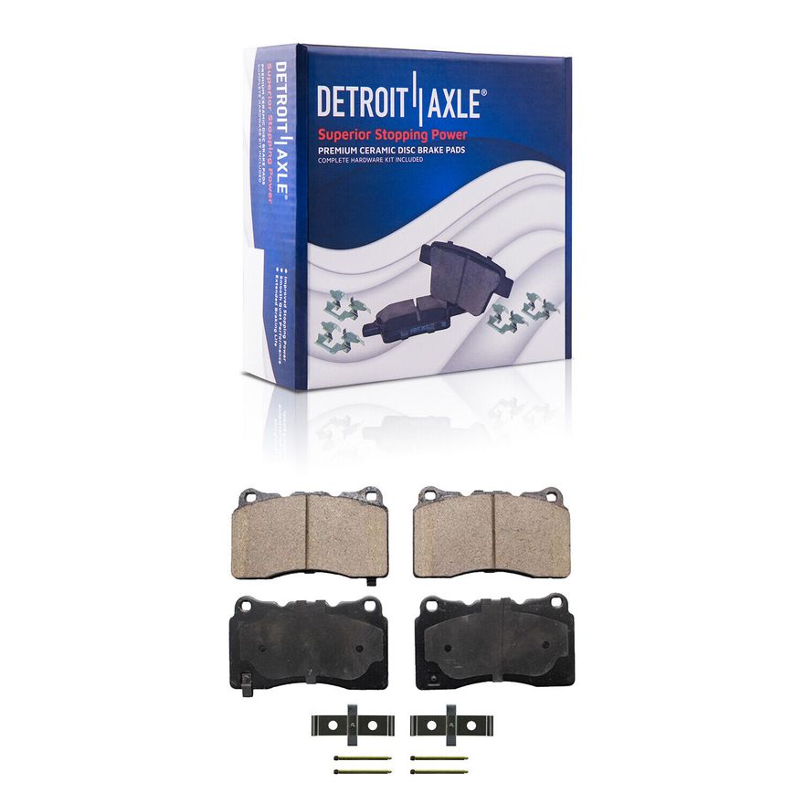 Front Ceramic Brake Pads - P-1050 x2