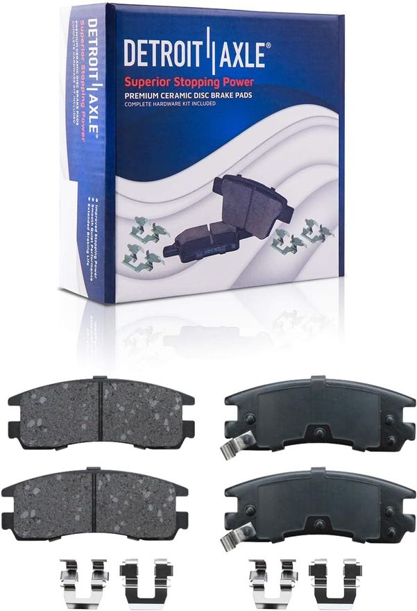 Rear Ceramic Brake Pad - P-508 x2